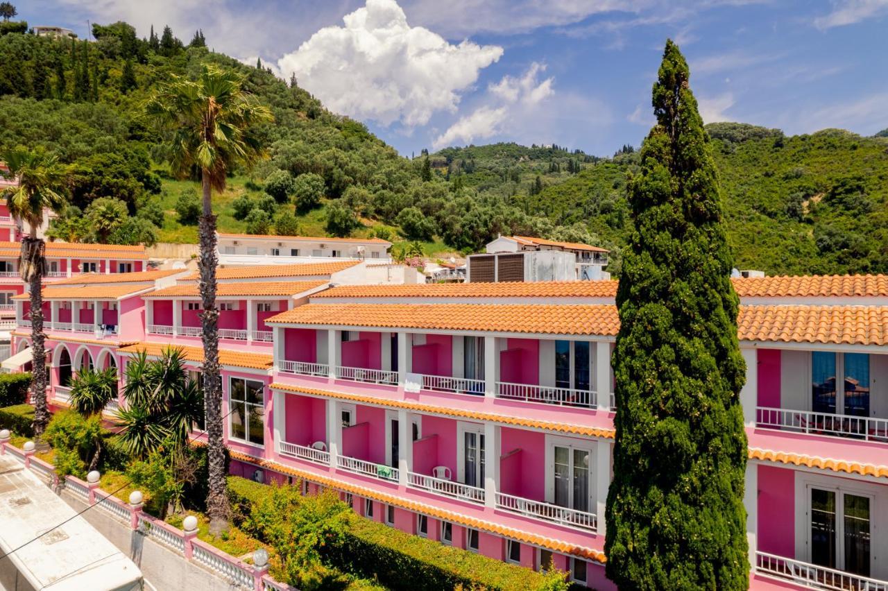 Pink Palace Beach Resort アギオス・ゴルディオス エクステリア 写真