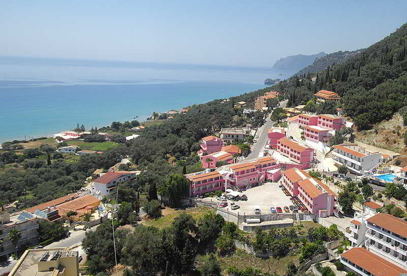 Pink Palace Beach Resort アギオス・ゴルディオス エクステリア 写真